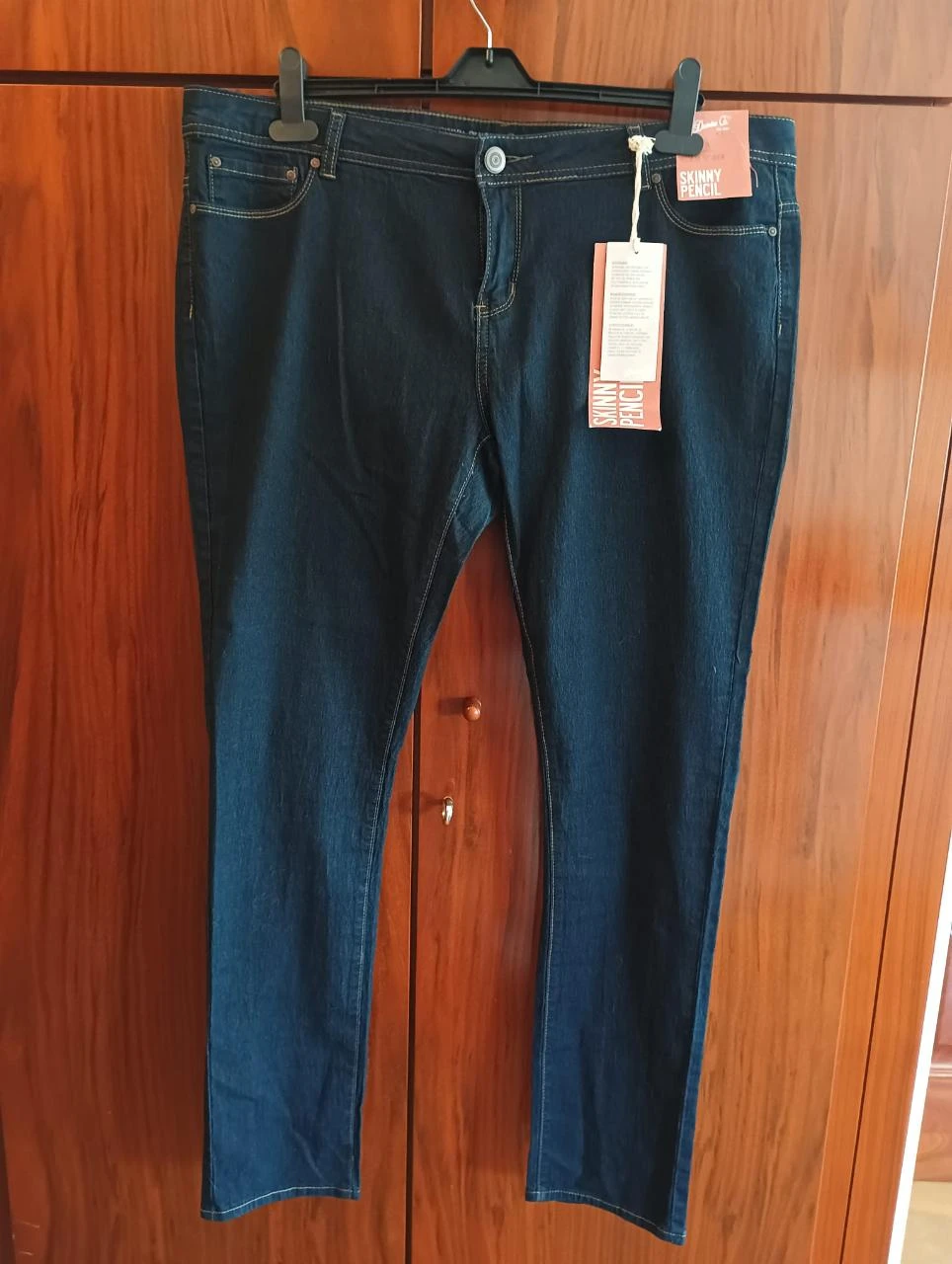 Jeans skinny azul escuro Denim Co Skinny Pencil Tamanho 48 / Novos – photo 4
